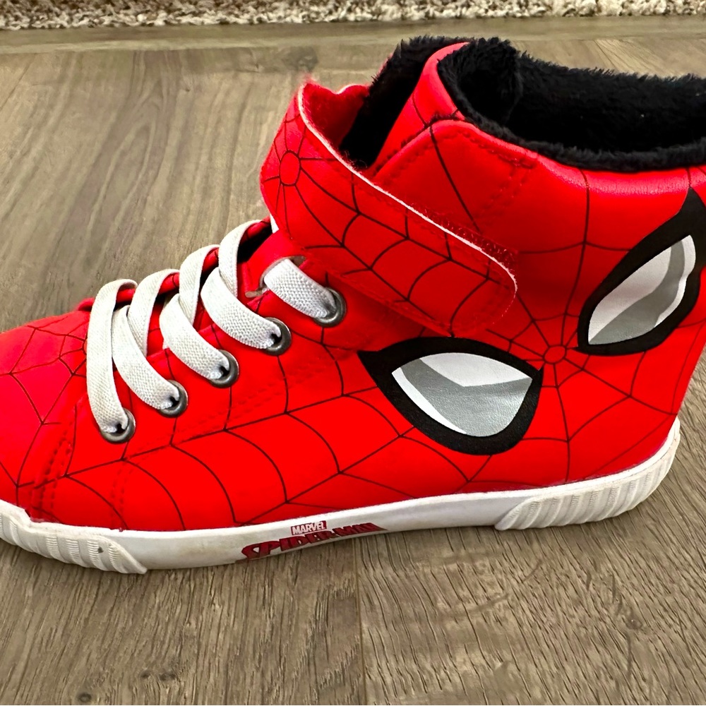 Boys Spider-Man High Top Sneakers